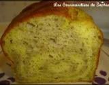 Cake marbré au curcuma et pesto