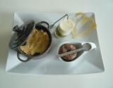 Trio de desserts gourmands aux chocolats