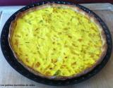 Tarte au curry de crevettes