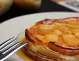 Tatin de pomme de terre au reblochon