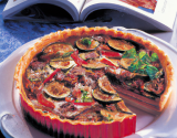 Tarte à la ratatouille et au thon