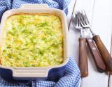 Gratin de courgettes râpées