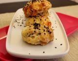 Scones Au roquefort Papillon, noisettes grillées et sésame