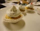 Cupcake noix du périgord et roquefort!