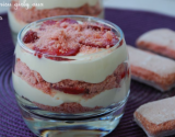 Tiramisu girly revisité aux fraises