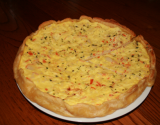 Quiche au surimi et aux herbes 