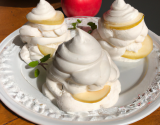 Pommes en  Meringue Glacée