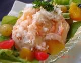 Salade de crabe exotique