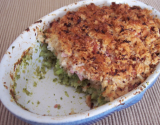 Gratin de brocolis au jambon facile