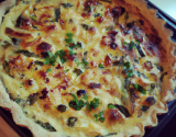 Quiche sans pâte traditionnelle