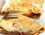 Crêpes au Comté et jambon