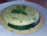 Flan de courgettes à la menthe