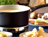 Régal forestier à la fondue de roquefort