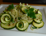 Salade de courgettes économique