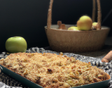 Cake crumble aux pommes