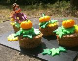 Cupcakes d'Halloween façon carrot cake