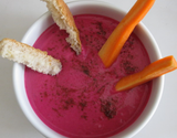 Dips à la betterave pour l'apéritif