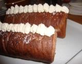 Gâteau roulé moelleux, mascarpone et cacao