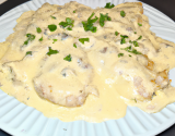 Escalopes de poulet à la crème