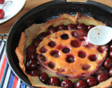 Clafoutis aux cerises et à l'Armagnac