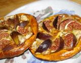 Tarte figues et Fourme d'Ambert