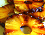 Ananas rôti au beurre salé