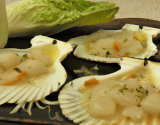 Coquilles d'endives saint jacques