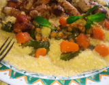 Couscous tunisien au poulet