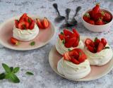 Mini pavlovas aux Fraises du Périgord IGP