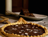 Tarte croquante au chocolat