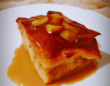 Gâteau à la danette au carambar et aux pommes