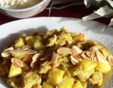 Curry de veau à l'ananas frais