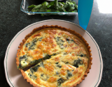 Quiche au saumon et aux épinards