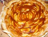 Tarte aux pommes et caramel beurre salé