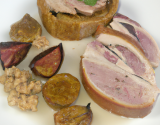 Foie gras, tête de porc et muesli