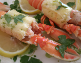 Coffres de langoustines farcies au citron