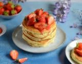 Pancakes aux fraises