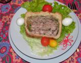 Pâté en croûte au porc et aux champignons