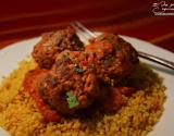 Boulettes de bœuf à la coriandre (couscous)