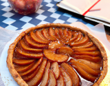 Tarte aux poires et à la réglisse craquante