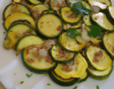 Courgettes au plat