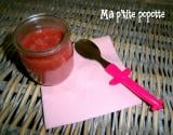 Compote de fraises