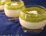 Panna cotta aux kiwis