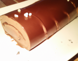 Bûche au chocolat des gourmands