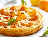 Tarte amandes et abricots