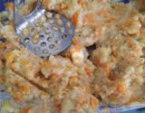 Purée de pommes de terre et carottes au persil