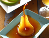 Poire au caramel au Vouvray