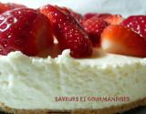 Cheesecake aux fraises facile