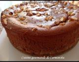 Cheesecake chocolat-poires & noix