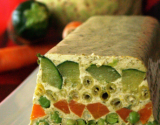 Terrine de légumes au parfum d'oseille